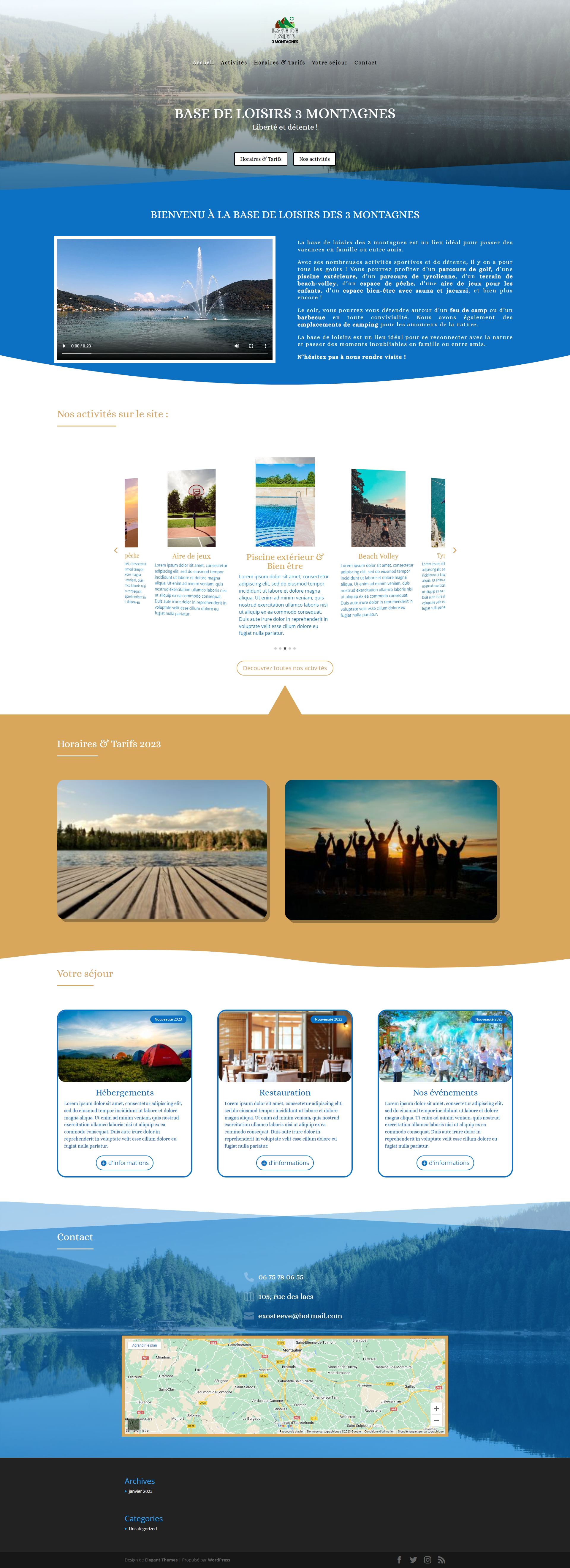 - My WordPress - - loisir.exosteeve.fr